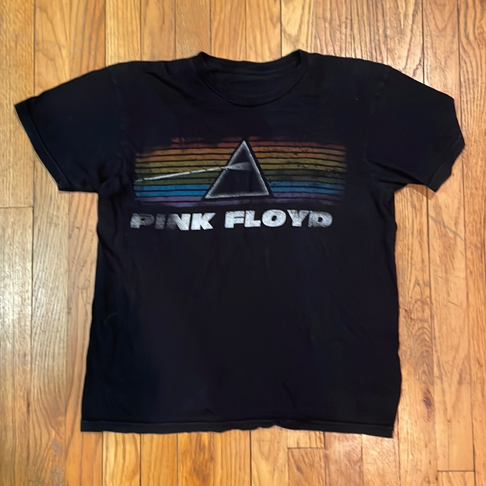 Retro Pink Floyd Band T-Shirt - Medium